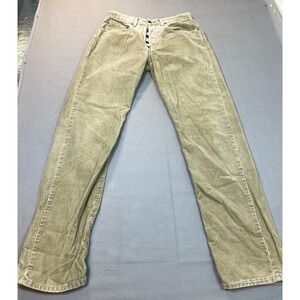LEVIS Pants‎ 3x34 90s 551 Corduroy Jeans Mens ITALY MADE White Tab Button Fly